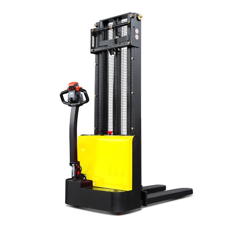 Apilador eléctrico 1200 kgs, batería gel, altura 3600mm