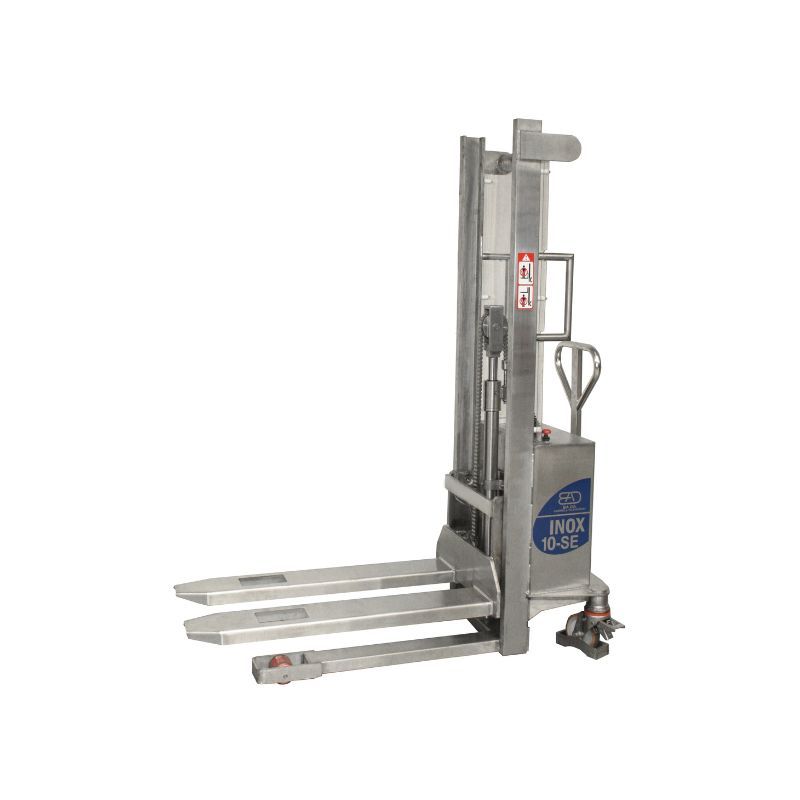apilador semielectrico acero inoxidable