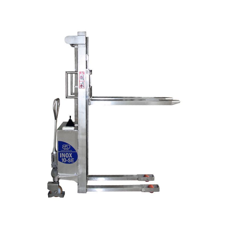 apilador semielectrico de acero inoxidable