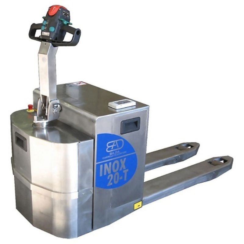 transpaleta eléctrica acero inoxidable 2000kg