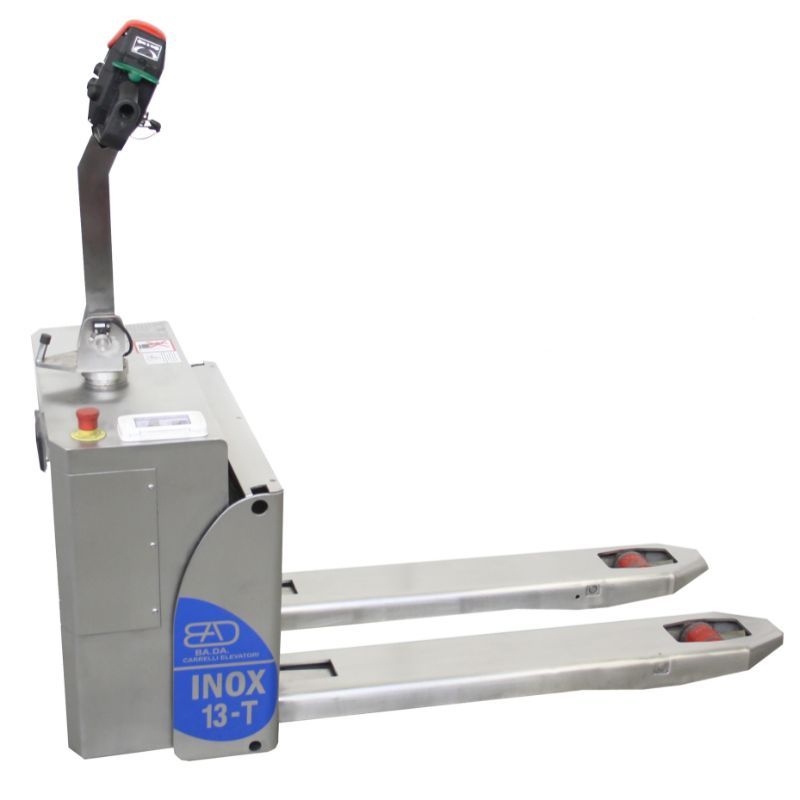 transpaleta electrica acero inoxidable 1300kg