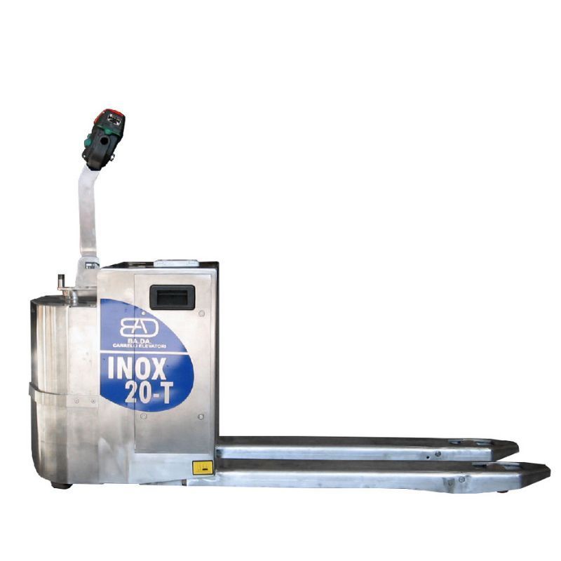 transpaleta eléctrica acero inoxidable 2000kg