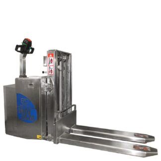 transpaleta electrica acero inoxidable con mastil