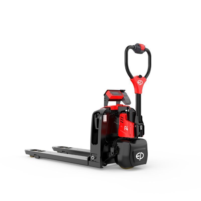 Transpaleta eléctrica con báscula EP F4 1500 kg para almacén logístico